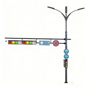 Multi functional pole