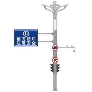 Multi functional pole